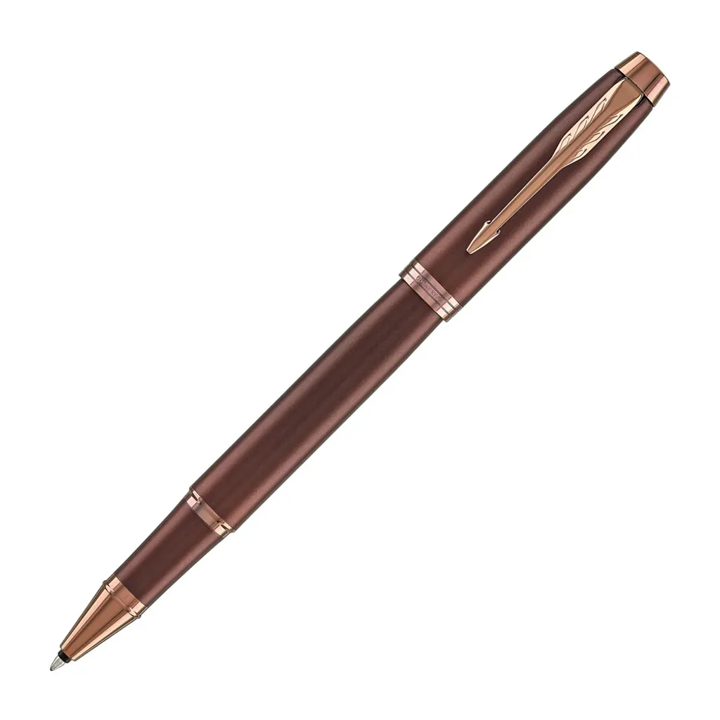 (可加購刻字服務)【PARKER 派克】IM金屬系列 勃根地紅 鋼珠筆 2190488✿50B005